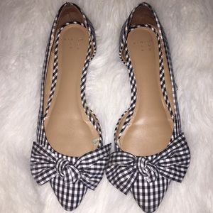 a new day gingham flats 💕